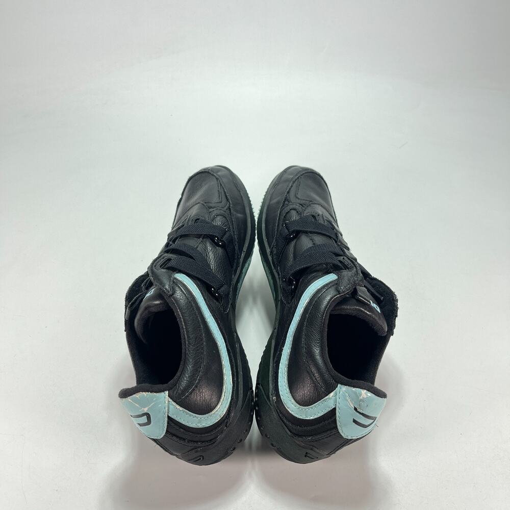 Diesel Active W Black Light Blue Leather Athletic Driving Shoes Women's Size 11 - Picture 5 of 10